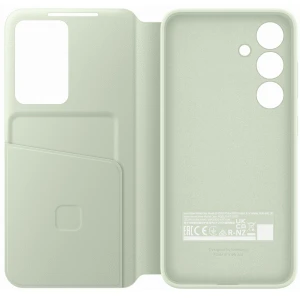 Husa de protectie Samsung Smart View Wallet pentru Galaxy S24, Light Green