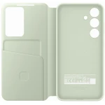 Husa de protectie Samsung Smart View Wallet pentru Galaxy S24, Light Green