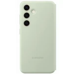 Husa de protectie Samsung Smart View Wallet pentru Galaxy S24, Light Green