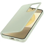 Husa de protectie Samsung Smart View Wallet pentru Galaxy S24, Light Green