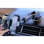 Suport auto bord Joyroom JR-ZS285, Dashboard, compatibil cu telefoane cu diagonala intre 4.5 si 6.7 inci, Negru