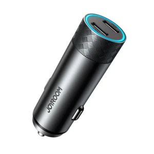 Incarcator Auto JoyRoom (JR-CL13), 2x Type-C, Fast Charging, 50W, Gray