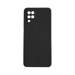 Husa de protectie Atlas Zen compatibila cu Samsung A05 Negru Material Mat, Slim, Anti zgarieturi, Anti soc, cu margini ridicate pentru protectia ecranului si a camerei