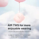 Casti wireless, Xiaom,i Mibro Earbuds 4, Roz