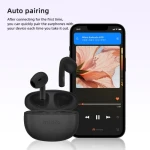 Casti wireless, Xiaomi, Mibro Earbuds 4, Negru