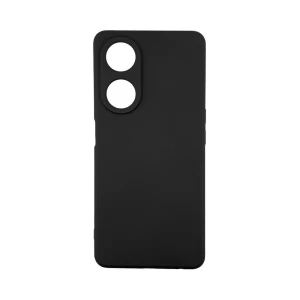 Husa de protectie Atlas Zen compatibila cu Oppo A38 Negru Material Mat, Slim, Anti zgarieturi, Anti soc, cu margini ridicate pentru protectia ecranului si a camerei