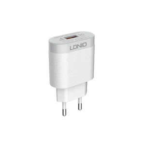 Adaptor priza Ldnio USB 3.0A , 18W + cablu incarcare mufa Type-C