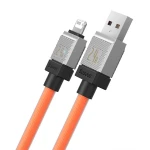 Cablu Baseus Coolplay Usb - Lightning 2m 2, 4a Portocaliu