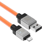 Cablu Baseus Coolplay Usb - Lightning 2m 2, 4a Portocaliu