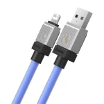 Cablu pentru incarcare si transfer de date Baseus CoolPlay, USB/Lightning, 2.4A, 1m, Albastru