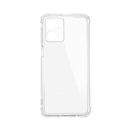 Husa de protectie Atlas Gia compatibila cu Motorola Moto E22 Transparent Ultra Slim, Anti zgarieturi, Anti soc, cu margini ridicate pentru protectia ecranului si a camerei