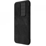 Husa pentru Samsung Galaxy S23 FE - Nillkin Qin Pro Leather Case - Black