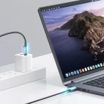Cablu pentru incarcare si transfer de date Joyroom S-CC100A20, 2x USB Type-C, PD 100W, 2m, Negru