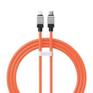 Cablu incarcare rapida, Baseus, Plastic, USB Type-C, Portocaliu