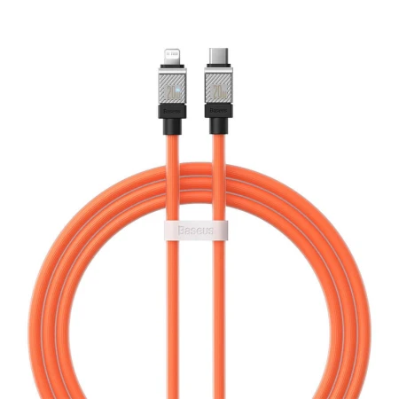 Cablu incarcare rapida, Baseus, Plastic, USB Type-C, Portocaliu
