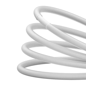 Cablu pentru incarcare si transfer de date Baseus CoolPlay, USB Type-C/Lightning, 20W, 2.4A, 2m, Alb