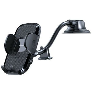 Suport auto Joyroom JR-ZS259 Long Arm Dashboard Mount, rotire 360 grade, Negru