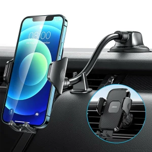 Suport auto Joyroom JR-ZS259 Long Arm Dashboard Mount, rotire 360 grade, Negru