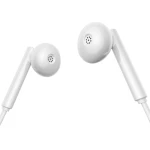 Casti cu fir JR-EC05, Joyroom, Polimer, USB-C, Alb