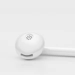 Casti cu fir JR-EC05, Joyroom, Polimer, USB-C, Alb