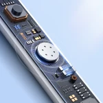 Casti cu fir JR-EC05, Joyroom, Polimer, USB-C, Alb