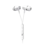 Casti Audio cu Fir si Microfon, Music Headset, High Quality Standards, Remote Controller and Microphone, Ultra Sound, Jack 3.5mm, Alb