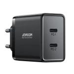 Incarcator Priza 2x Type-C, Fast Charging, 40W - JoyRoom (JR-TCF09) - Black