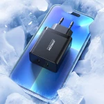 Incarcator Priza 2x Type-C, Fast Charging, 40W - JoyRoom (JR-TCF09) - Black
