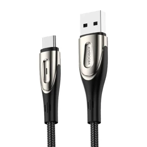 Cablu Usb La Usb-c Joyroom Sharp S-m411 3a, 2m (negru)