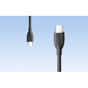 Cablu pentru incarcare si transfer de date Joyroom Colorful SA29-CC5, USB-C la USB-C, 100W, 480 Mbps, 1.2 m, Negru