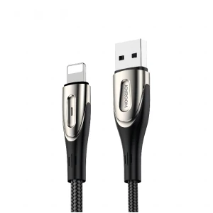 Cablu USB-A/Lightning din seria Joyroom Sharp 3A 3m negru (S-M411)