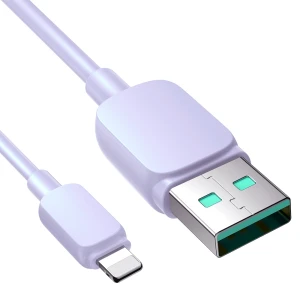 Cablu Joyroom, Lightning USB, 2.4A, 1.2M, Violet