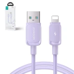 Cablu Joyroom, Lightning USB, 2.4A, 1.2M, Violet