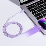 Cablu Joyroom, Lightning USB, 2.4A, 1.2M, Violet