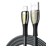 Cablu de date Joyroom S-2030K6 Mermaid seria tip lightning 2.4A 2m-negru