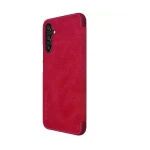 Husa tip carte, Nillkin Qin, pentru Galaxy A34 5G, rosu