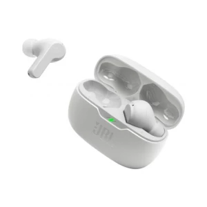 Casti wireless JBL - Vibe Beam, TWS, alb