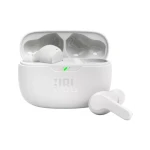 Casti wireless JBL - Vibe Beam, TWS, alb