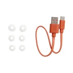 Casti wireless JBL - Vibe Beam, TWS, alb