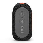 Boxa portabila JBL, GO3, Bluetooth, IPX67, Negru/Portocaliu