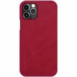Husa pentru iPhone 12 Pro Max - Nillkin QIN Leather Case - Red