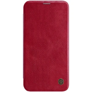 Husa pentru iPhone 12 Pro Max - Nillkin QIN Leather Case - Red