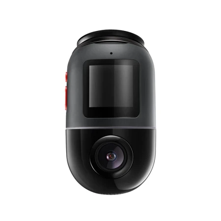 Camera video auto 70Mai Omni X200, filmare 360⁰, 128GB, detectie AI miscare, GPS&ADAS, control vocal (Rosu)