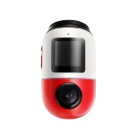 Camera video auto 70Mai Omni X200, filmare 360⁰, 128GB, detectie AI miscare, GPS&ADAS, control vocal (Rosu)
