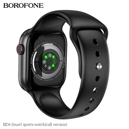 Smartwatch Borofone BD6 negru cu functie de apelare