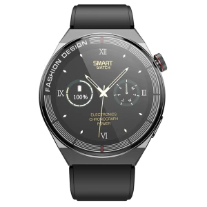 Ceas Smartwatch Borofone BD2, 1.28" Touch, Notificari Apeluri si Mesaje, Ritm Cardiac, Control Muzical, Monitorizare fitness, Monitorizare somn, Incarcare wireless, Protectie apa IP68, Negru