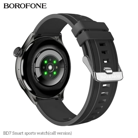 Smartwatch Borofone BD7 negru cu functie de apelare