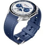 Ceas smartwatch OnePlus Watch 2, 46mm, GPS, NFC, Bluetooth, Wi-Fi, Nordic Blue Edition