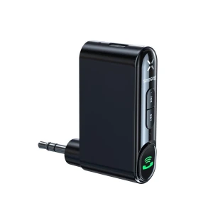 Transmitator Aux, Bluetooth, 145mAh, Micro-USB - Baseus BSBA-02 (WXQY010001) - Black