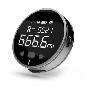 Aparat de masurat Xiaomi, Electric, 8 functii, Pe baterii, 200 mAh, Negru, Alb
